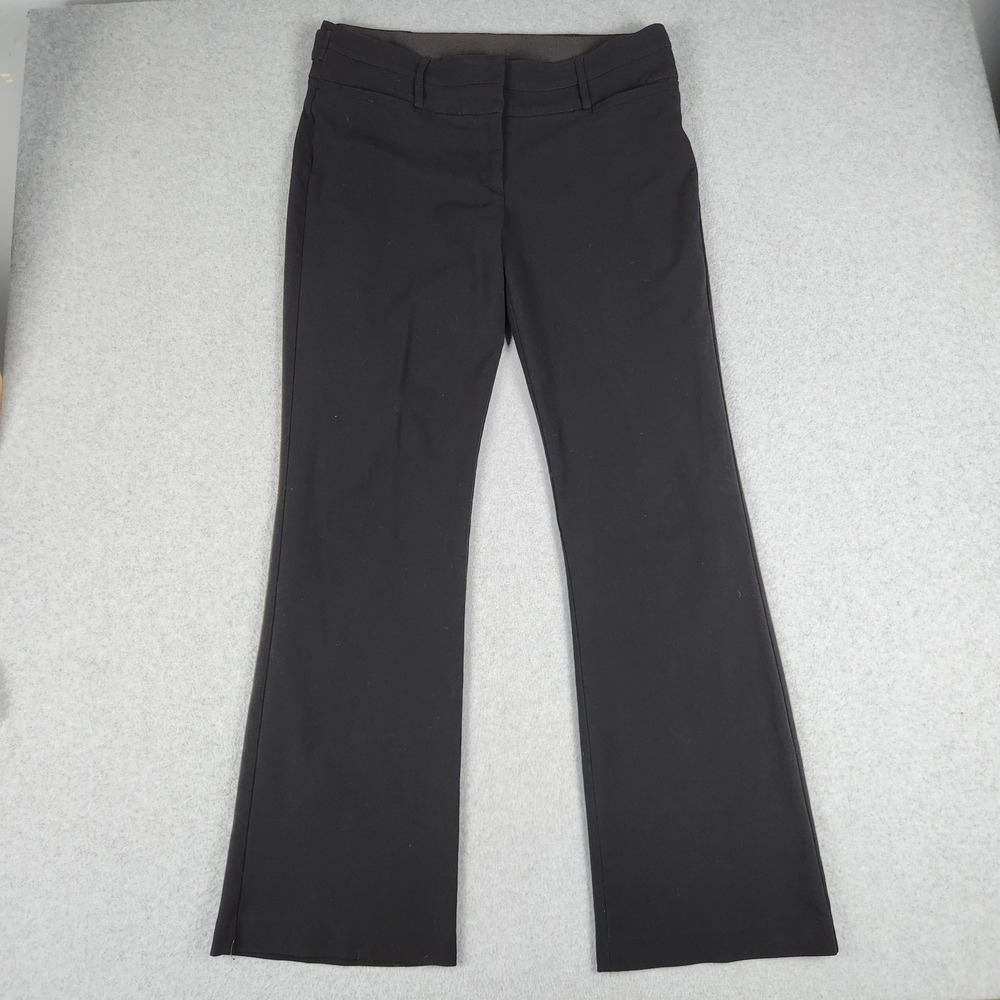 My Michelle Dress Pants Junior 13 Black Bootcut Stretch Mid Rise Work High Waist